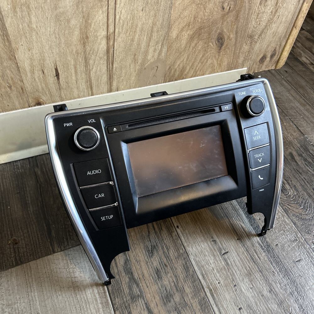Toyota Camry 15-17 Radio Touch Screen Display Receiver P11224 86140-06680 oem